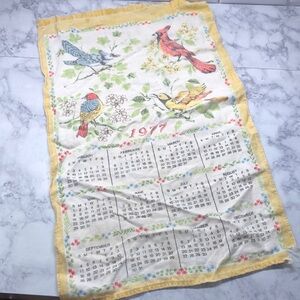 VTG 1977 Linen Tea Towel